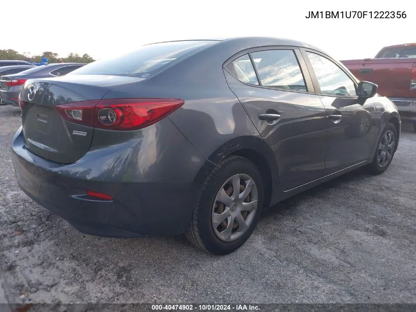 JM1BM1U70F1222356 2015 Mazda Mazda3 I Sport