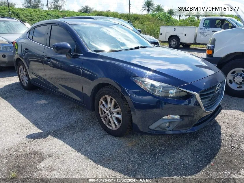 2015 Mazda Mazda3 I Touring VIN: 3MZBM1V70FM161377 Lot: 40475457