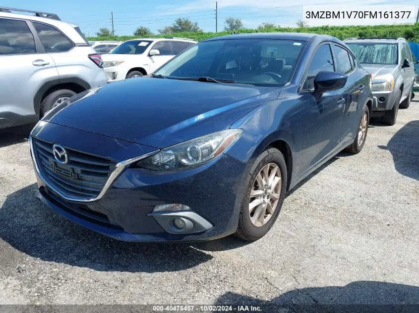 2015 Mazda Mazda3 I Touring VIN: 3MZBM1V70FM161377 Lot: 40475457