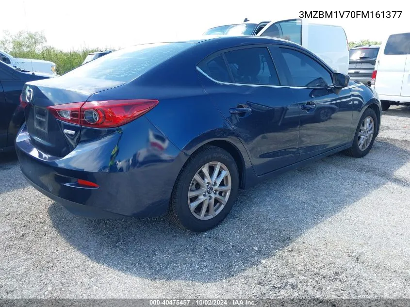 2015 Mazda Mazda3 I Touring VIN: 3MZBM1V70FM161377 Lot: 40475457