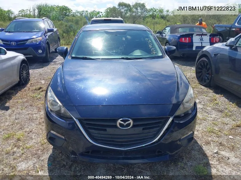 2015 Mazda Mazda3 I Sport VIN: JM1BM1U75F1222823 Lot: 40494269