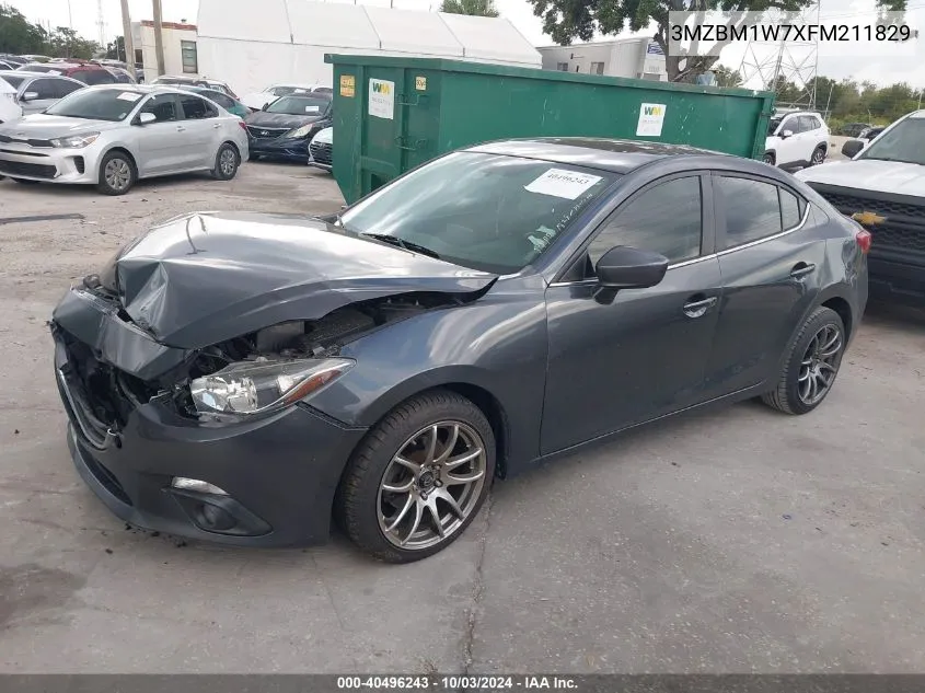 3MZBM1W7XFM211829 2015 Mazda Mazda3 I Grand Touring