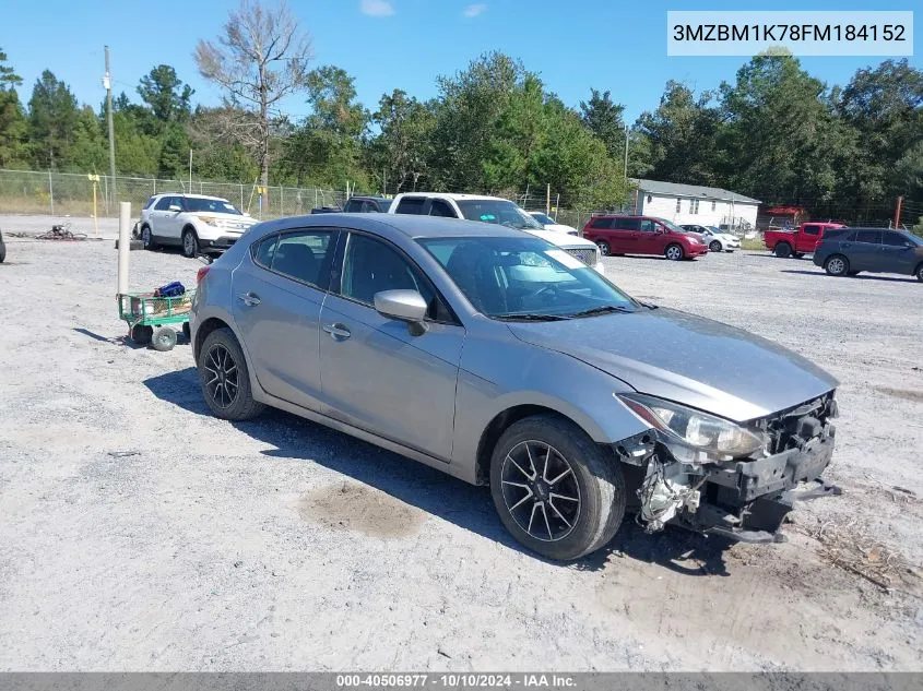 2015 Mazda Mazda3 I Sport VIN: 3MZBM1K78FM184152 Lot: 40506977