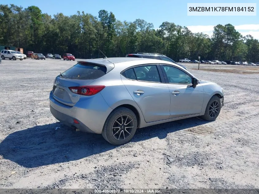 2015 Mazda Mazda3 I Sport VIN: 3MZBM1K78FM184152 Lot: 40506977