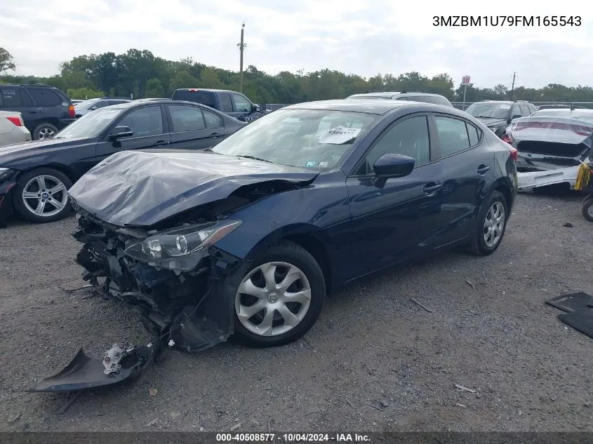 2015 Mazda Mazda3 I Sport VIN: 3MZBM1U79FM165543 Lot: 40508577