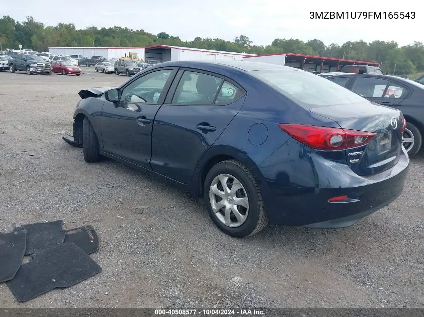 2015 Mazda Mazda3 I Sport VIN: 3MZBM1U79FM165543 Lot: 40508577