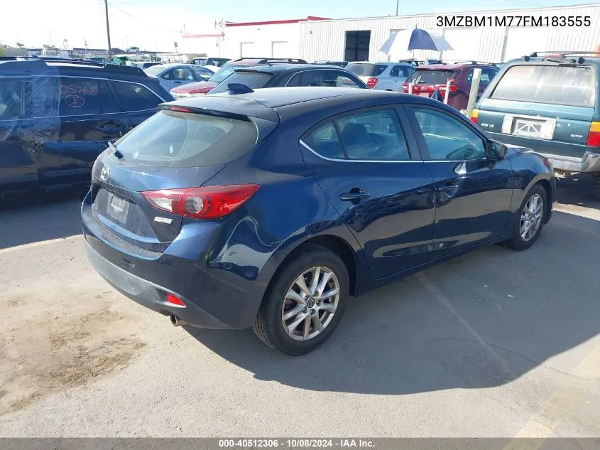 2015 Mazda Mazda3 Grand Touring VIN: 3MZBM1M77FM183555 Lot: 40512306