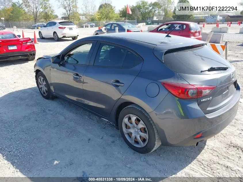 JM1BM1K70F1222294 2015 Mazda Mazda3 I Sport