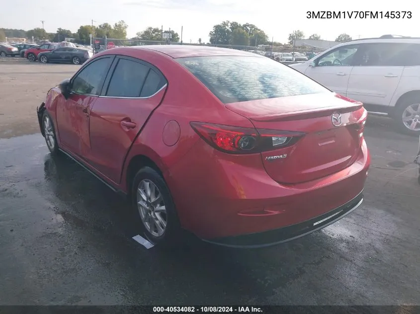 2015 Mazda 3 Touring VIN: 3MZBM1V70FM145373 Lot: 40534082