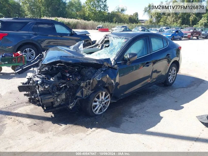 2015 Mazda Mazda3 I Touring VIN: 3MZBM1V77FM126870 Lot: 40547647