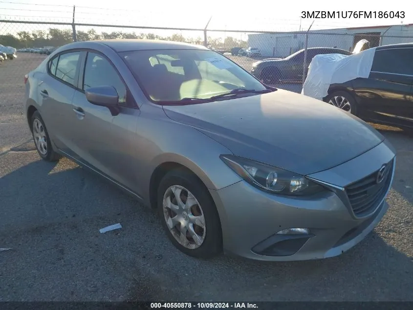 2015 Mazda Mazda3 I Sport VIN: 3MZBM1U76FM186043 Lot: 40550878