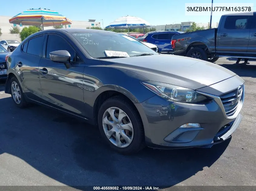 3MZBM1U77FM163578 2015 Mazda Mazda3 I Sport