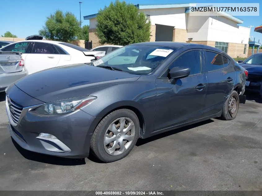 2015 Mazda Mazda3 I Sport VIN: 3MZBM1U77FM163578 Lot: 40559082