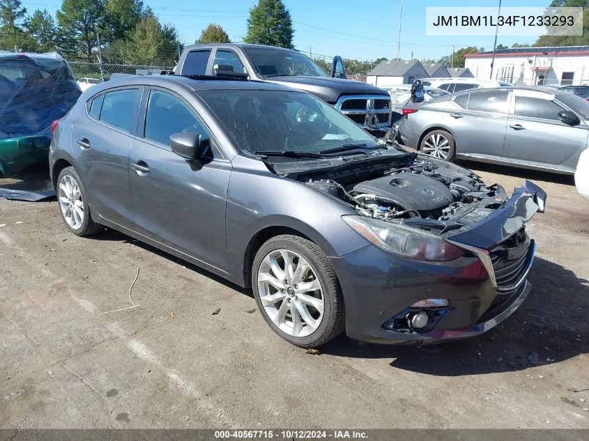 2015 Mazda Mazda3 S Touring VIN: JM1BM1L34F1233293 Lot: 40567715