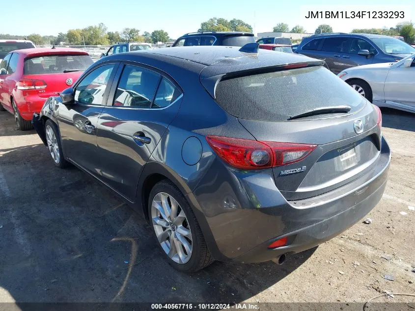 2015 Mazda Mazda3 S Touring VIN: JM1BM1L34F1233293 Lot: 40567715