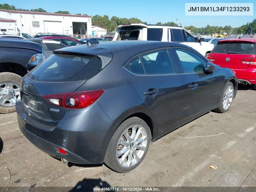 2015 Mazda Mazda3 S Touring VIN: JM1BM1L34F1233293 Lot: 40567715