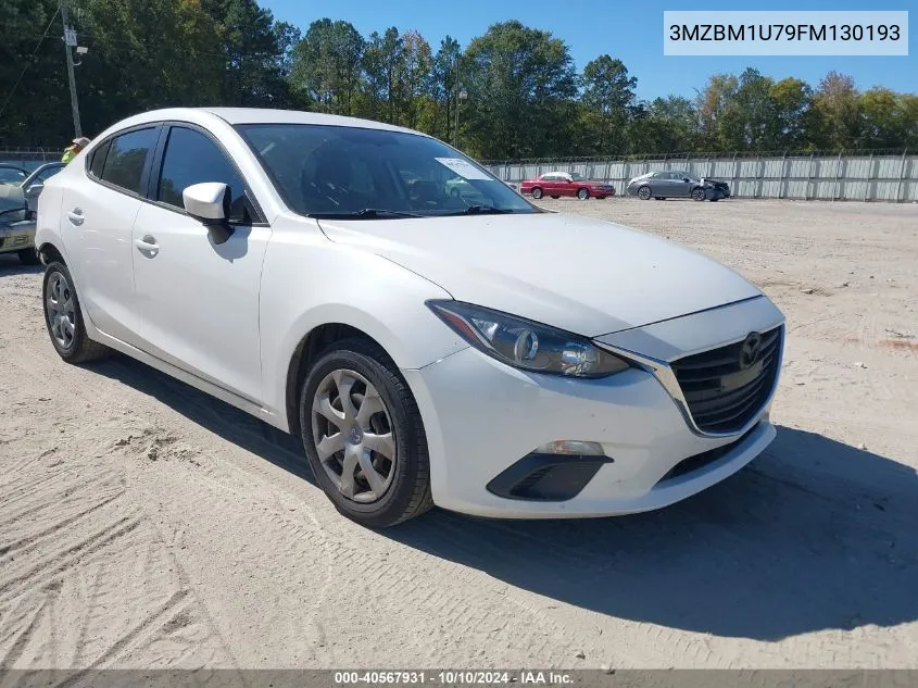 2015 Mazda Mazda3 I Sport VIN: 3MZBM1U79FM130193 Lot: 40567931