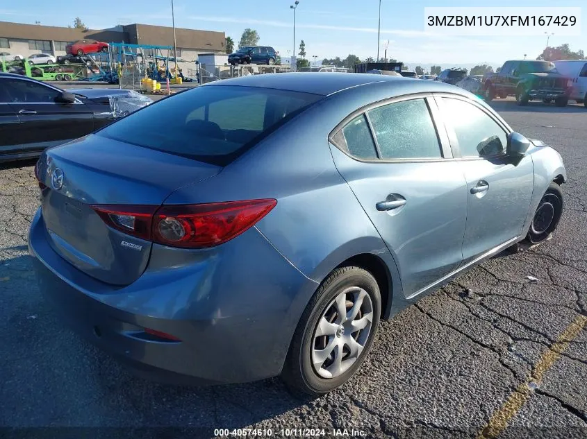 3MZBM1U7XFM167429 2015 Mazda 3 Sport