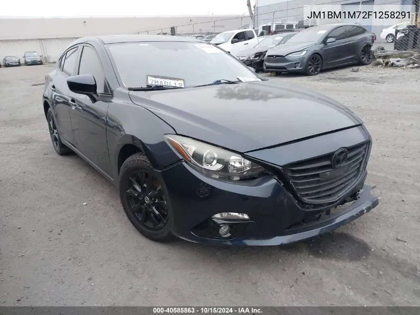 2015 Mazda Mazda3 I Grand Touring VIN: JM1BM1M72F1258291 Lot: 40585863