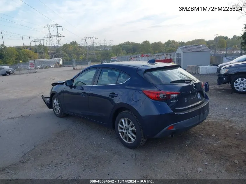 2015 Mazda 3 Grand Touring VIN: 3MZBM1M72FM225324 Lot: 40594542