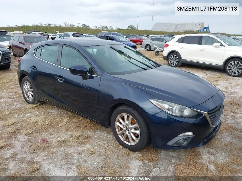 3MZBM1L71FM208113 2015 Mazda Mazda3 I Touring