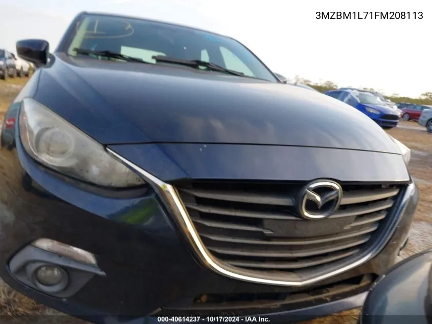 3MZBM1L71FM208113 2015 Mazda Mazda3 I Touring