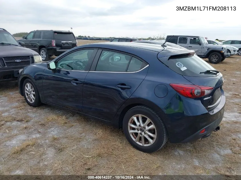 3MZBM1L71FM208113 2015 Mazda Mazda3 I Touring