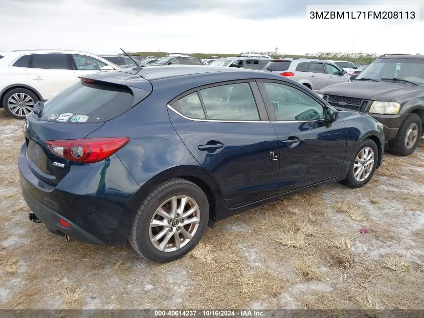 3MZBM1L71FM208113 2015 Mazda Mazda3 I Touring