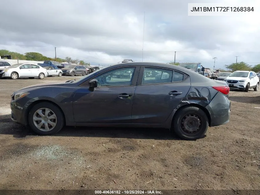 2015 Mazda Mazda3 I Sv VIN: JM1BM1T72F1268384 Lot: 40636182