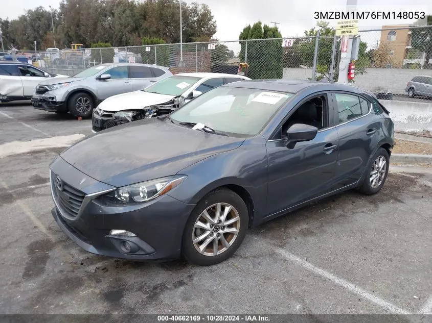 2015 Mazda Mazda3 I Grand Touring VIN: 3MZBM1M76FM148053 Lot: 40662169