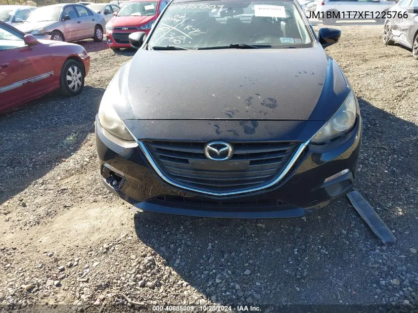 2015 Mazda Mazda3 I Sv VIN: JM1BM1T7XF1225766 Lot: 40685009