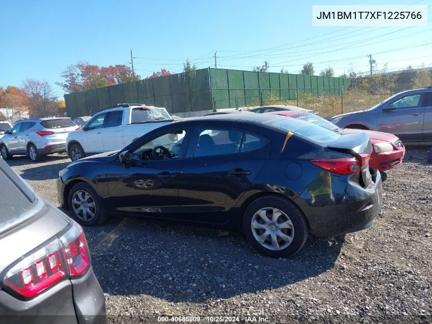 2015 Mazda Mazda3 I Sv VIN: JM1BM1T7XF1225766 Lot: 40685009