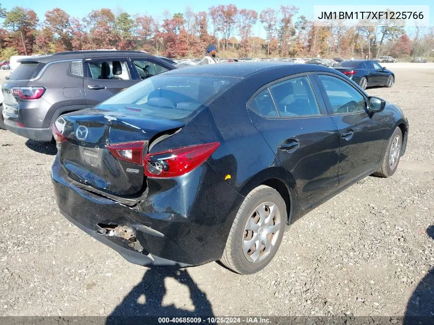 2015 Mazda Mazda3 I Sv VIN: JM1BM1T7XF1225766 Lot: 40685009