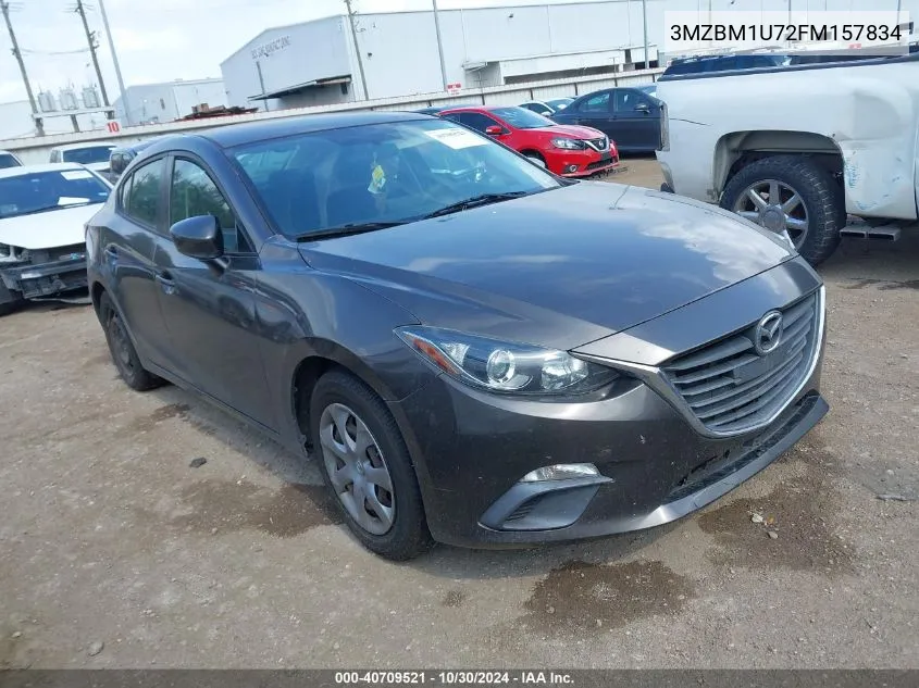 2015 Mazda Mazda3 I Sport VIN: 3MZBM1U72FM157834 Lot: 40709521