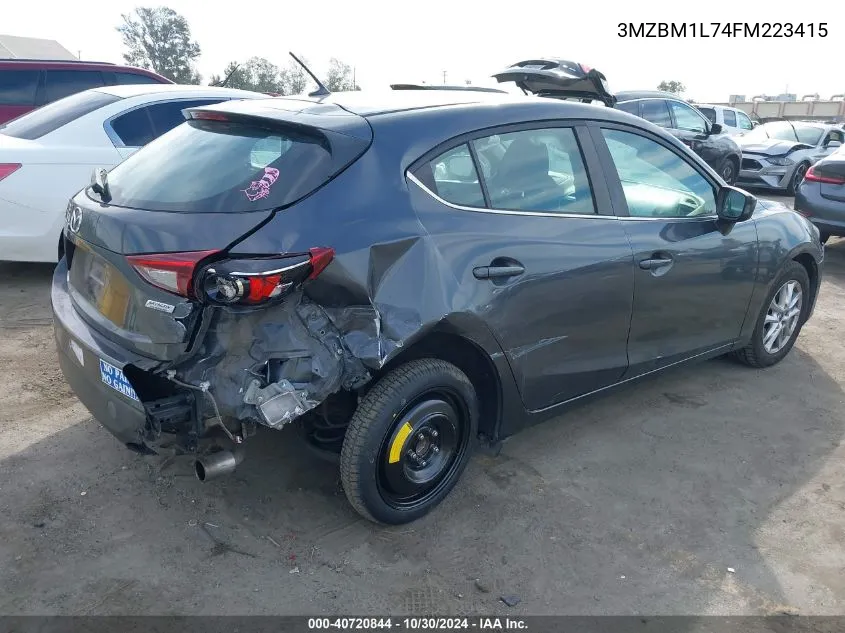 3MZBM1L74FM223415 2015 Mazda Mazda3 I Touring