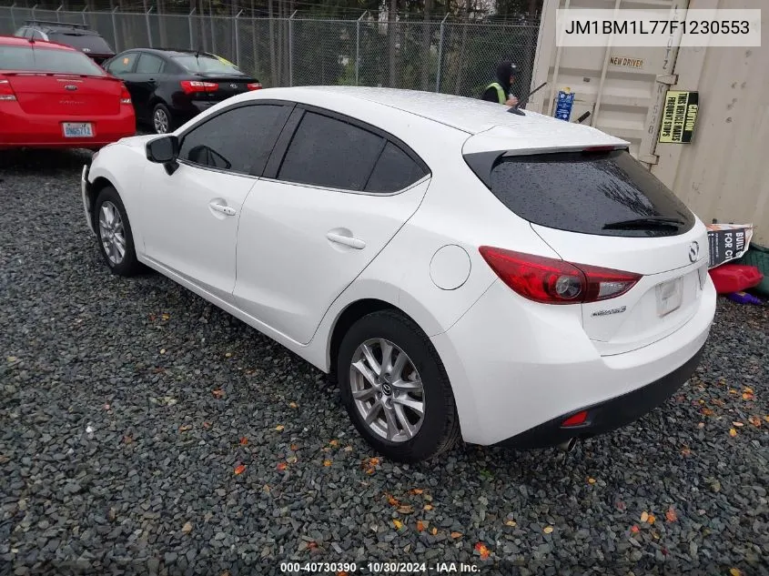 2015 Mazda Mazda3 I Touring VIN: JM1BM1L77F1230553 Lot: 40730390