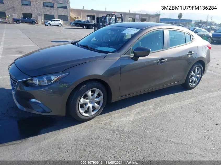 2015 Mazda Mazda3 I Sport VIN: 3MZBM1U79FM136284 Lot: 40790042