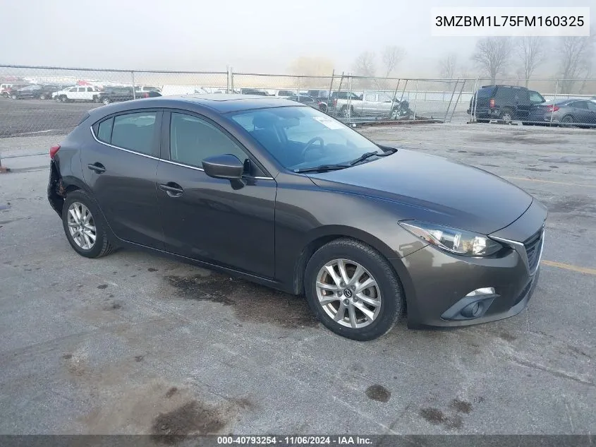 2015 Mazda Mazda3 I Touring VIN: 3MZBM1L75FM160325 Lot: 40793254