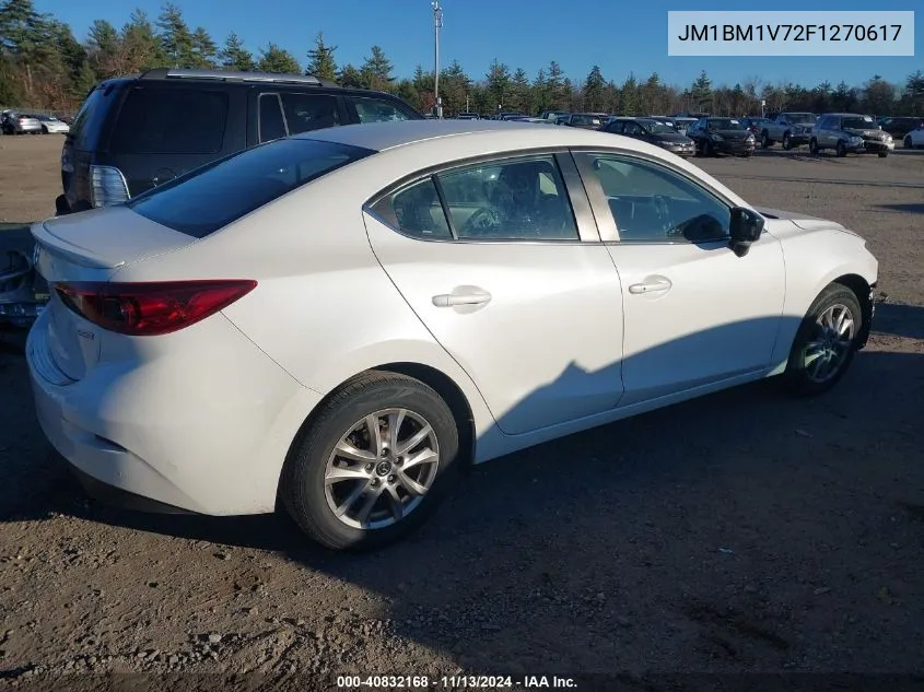 2015 Mazda Mazda3 I Touring VIN: JM1BM1V72F1270617 Lot: 40832168