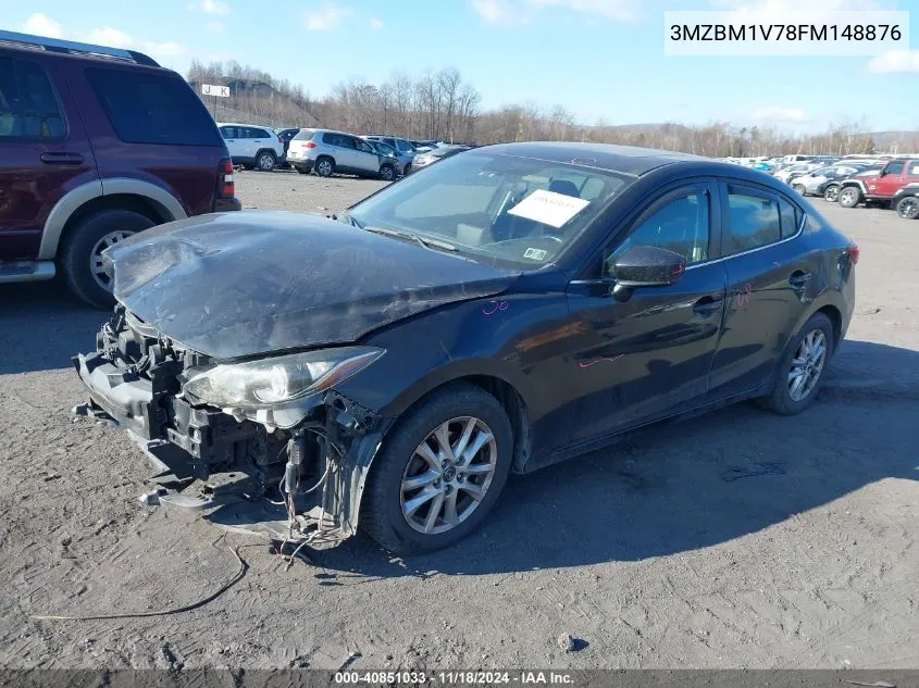 2015 Mazda Mazda3 I Touring VIN: 3MZBM1V78FM148876 Lot: 40851033