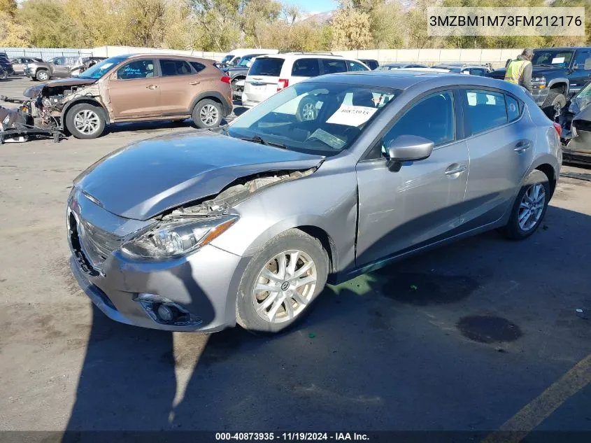 2015 Mazda Mazda3 I Grand Touring VIN: 3MZBM1M73FM212176 Lot: 40873935