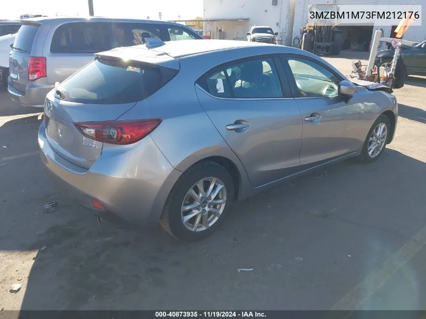 2015 Mazda Mazda3 I Grand Touring VIN: 3MZBM1M73FM212176 Lot: 40873935