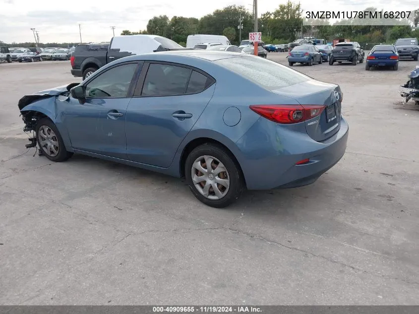 2015 Mazda Mazda3 I Sport VIN: 3MZBM1U78FM168207 Lot: 40909655