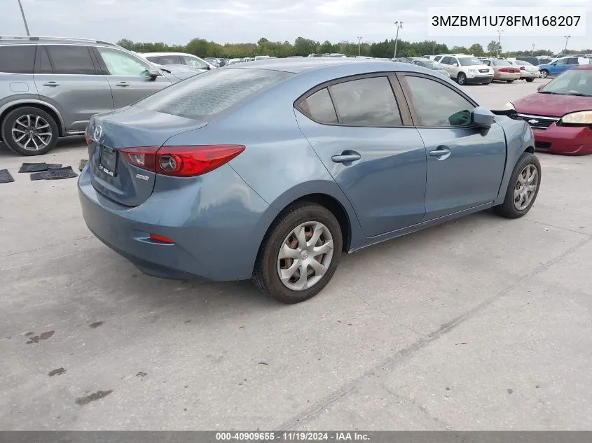 2015 Mazda Mazda3 I Sport VIN: 3MZBM1U78FM168207 Lot: 40909655