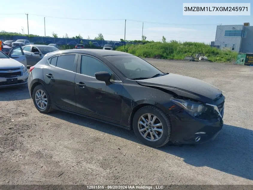 3MZBM1L7XGM245971 2016 Mazda Mazda3