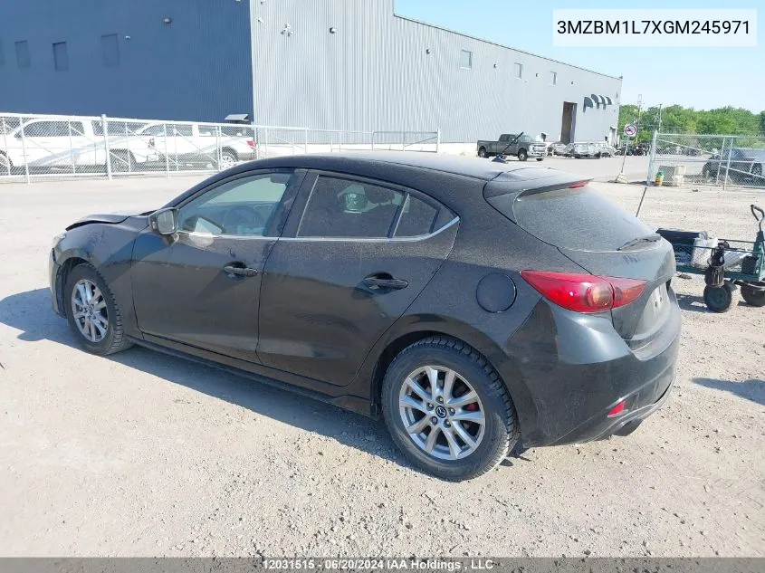 3MZBM1L7XGM245971 2016 Mazda Mazda3