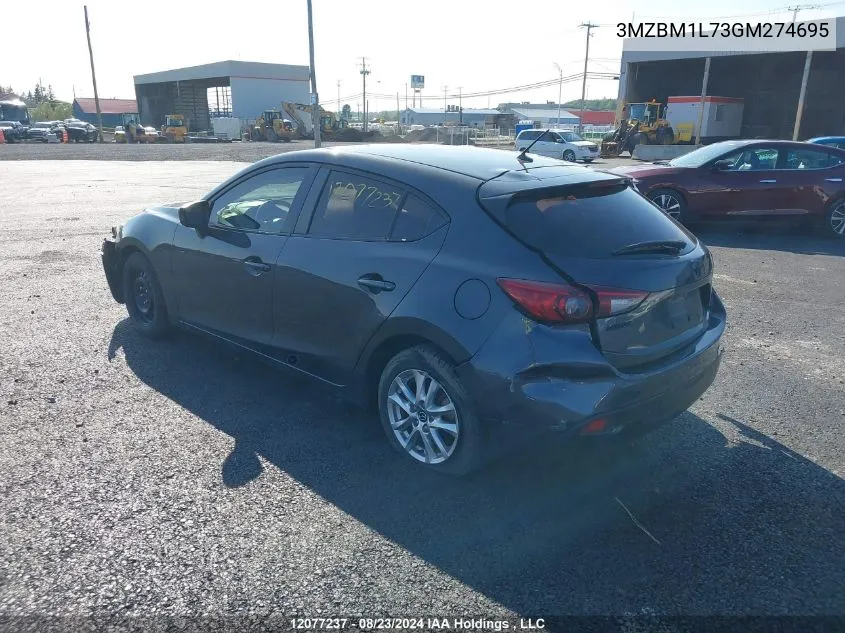 3MZBM1L73GM274695 2016 Mazda 3 Touring