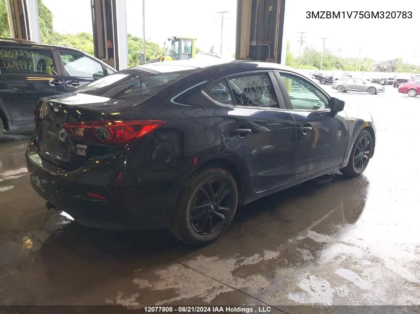 3MZBM1V75GM320783 2016 Mazda Mazda3