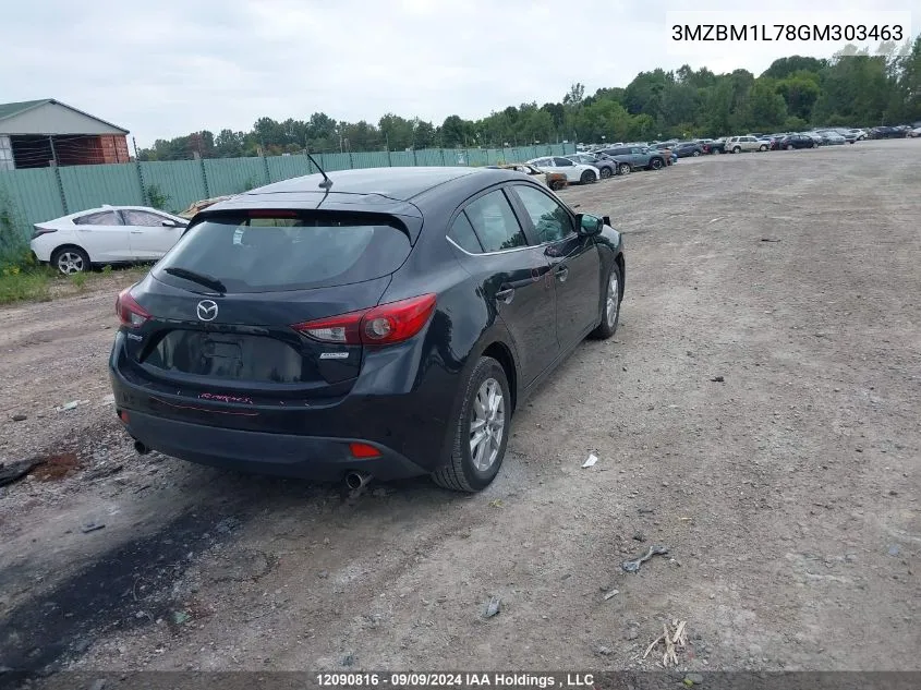 3MZBM1L78GM303463 2016 Mazda Mazda3