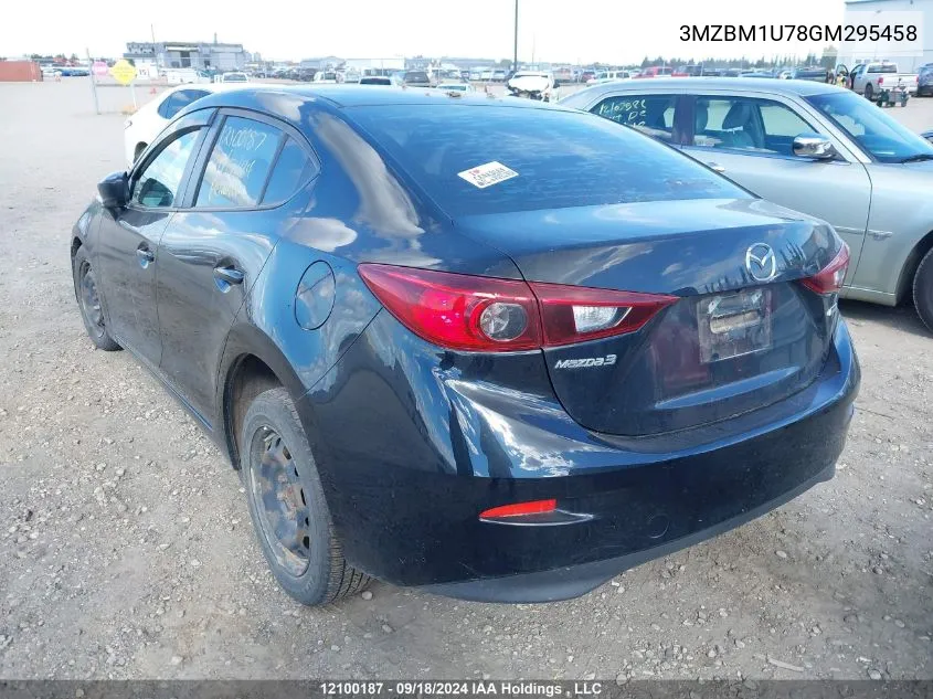 3MZBM1U78GM295458 2016 Mazda Mazda3